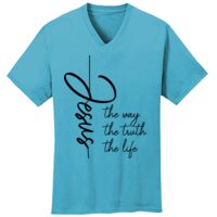 PC54V - Best Value 100% Cotton V-Neck Tee Thumbnail